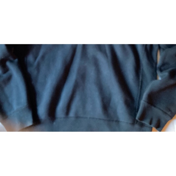 Polo Ralph Lauren mens ebony cotton hoodie, red black gloss printing on front - Picture 9 of 15